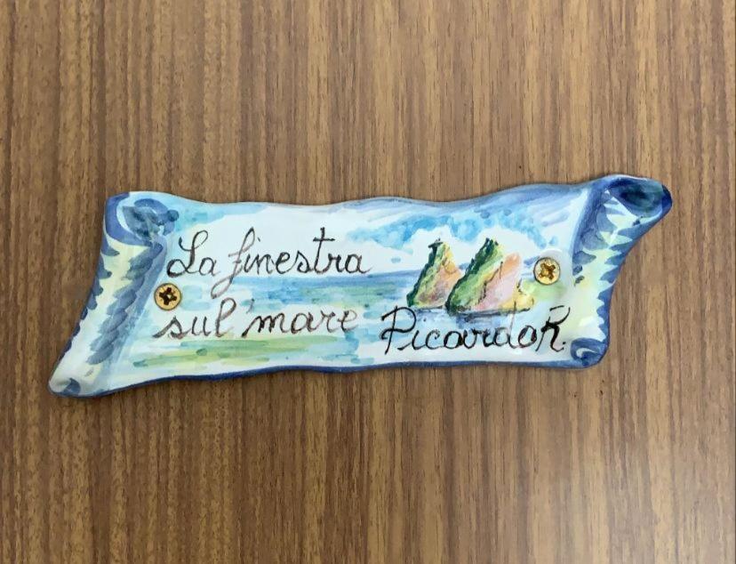 Ferienwohnung La Finestra Sul Mare Vietri Exterior foto